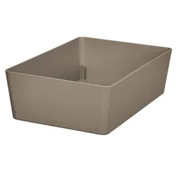 IKEA KUGGIS(405.862.35) контейнер, Темно-сірий бісж