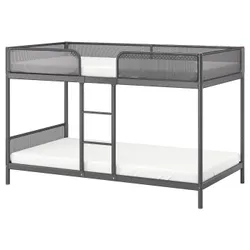 IKEA TUFFING(002.392.33) каркас двоярусного ліжка, темно-сірий