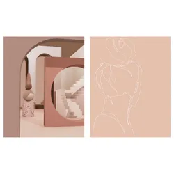 IKEA BILD(805.366.96) Плакат, Фігури