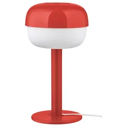 IKEA BLÅSVERK(705.856.06) настільна лампа, червоний