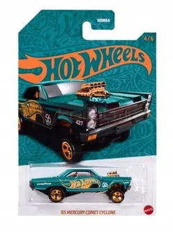 HOT WHEELS ПЕРЛИНА ТА ХРОМ 4/6 HVW98 '65 MERCURY COMET CYCLONE