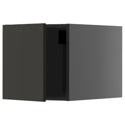 IKEA METOD(995.879.40) розширення, чорно-сірий/Nickebo матовий антрацит