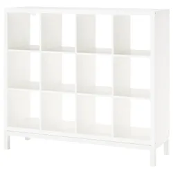 IKEA KALLAX(794.426.94) книжкова шафа з несучим каркасом, білий / білий