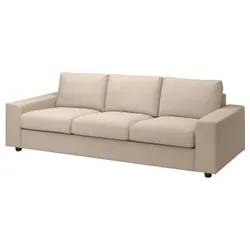 IKEA VIMLE(594.014.30) 3-місний диван, з широкими підлокітниками / Hallarp beige