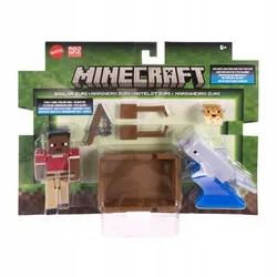 Фігурка MINECRAFT піксельна фігурка SAILOR ZURI + аксесуари JCN50