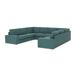 IKEA KIVIK (294.430.64) П-подібний диван, 6 місць, Kelinge сіро-бірюзовий