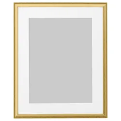 IKEA SILVERHÖJDEN(303.704.05) рамка, золотого кольору