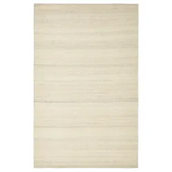 IKEA TIDTABELL(105.618.49) плоский тканий килим, бежевий