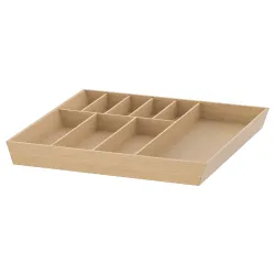 IKEA UPPDATERA Піднос для столових приладів, бамбук світлий (704.331.04)