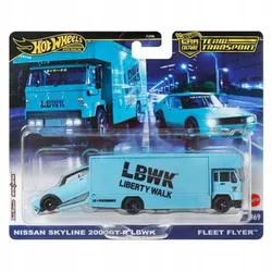 Транспорт команди HOT WHEELS №69 HRV45 Nissan Skyline 2000GT-R LBWK Flee HRV45