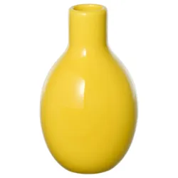 IKEA BLODBJÖRK(706.072.98) Ваза, жовтий