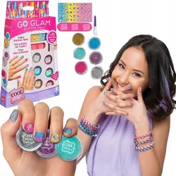 НАБІР ДЛЯ НІГТІВ GO GLAM З БЛИСТКАМИ І НАКЛІЙКАМИ COOL MAKER SPIN MASTER