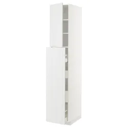 IKEA METOD / MAXIMERA(494.629.90) верхня висота від висоти 4 ряду / 1двері / 2хв, білий/Stensund білий