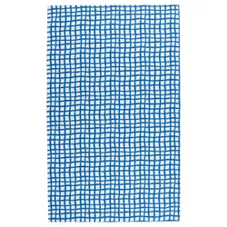 IKEA PILLERSTARR(805.973.50) скатертина, візерунок/синій білий