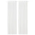 IKEA SILVERLÖNN Гардини, 2 шт., білі (204.910.40)