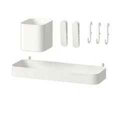 IKEA SKÅDIS(205.864.20) 7-елементні аксесуари, білий