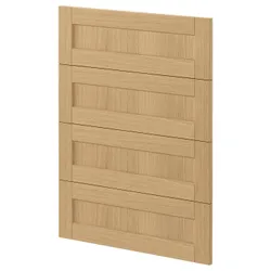 IKEA METOD(395.286.56) 4 фасади посудомийної машини, Дуб Форсбака