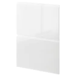IKEA METOD (294.498.10) 2 передні панелі для посудомийної машини, Voxtorp глянцевий / білий