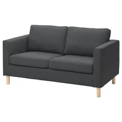 IKEA PÄRUP(895.142.23) 2-одиночний диван, Антрацит кельгі