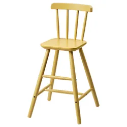 IKEA AGAM(606.013.67) Дитячий стілець, яскравий бежевий