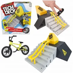 НАБІР ТЕХНІЧНОЇ ДЕКІ PYRAMID RAMP СКЕЙТБОРД ФІНГЕРБОРД І ФІНГЕРБАЙК BMX