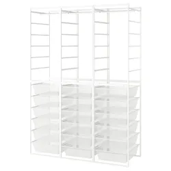IKEA JONAXEL(593.114.63) комбінований гардероб, білий