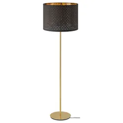 IKEA NYMÖ / SKAFTET(393.196.86) торшер, чорна латунь / латунь