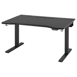 IKEA UTMANING(095.716.65) Ігровий стіл, такий як сидіння/стенд, електричний/чорний