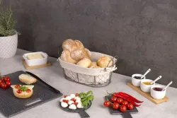Хлібний кошик, тістечка, фрукти, СІЛЬСЬКИЙ СТИЛЬ, 30x21x11 см, ZELLER