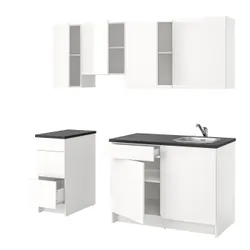 IKEA KNOXHULT(091.804.69) кухня, глянцевий білий
