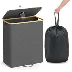 Містке відро для сміття та порожні пляшки 135 л