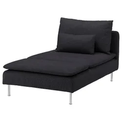 IKEA SÖDERHAMN(394.305.70) шезлонг, Хіларед Антрацит
