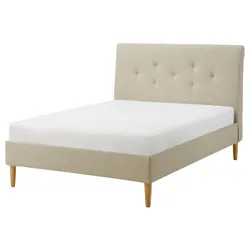 IKEA IDANÄS(605.880.64) М'яка рамка ліжка, Бежевий Нагген
