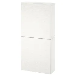 IKEA BESTÅ(294.219.72) навісна шафа / 2 двер, білий / Лаксвікен білий