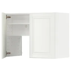 IKEA METOD(495.043.96) шафа з витяжкою та полицею/дверями, білий/Бодбін кремовий