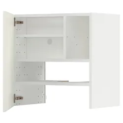 IKEA METOD(695.053.52) шафа з витяжкою та полицею/дверями, білий/Веддінг білий