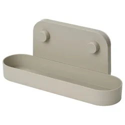 IKEA ÖBONÄS(406.061.01) Настінна полиця з присоскою, Сірий -Грей