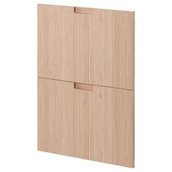 IKEA METOD (794.497.61) 2 передні панелі для посудомийної машини, Яскравий бамбук Fröjered