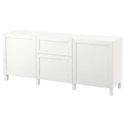 IKEA BESTÅ (294.127.22) поєднання з ящиками, білий / Ханвікен / Стуббарп білий