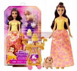 Набір для чаювання ляльки "Принцеса Белла": лялька, собака + аксесуари HLW20
