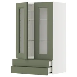 IKEA METOD / MAXIMERA(095.186.11) SZC, Biały/axstad gria -green