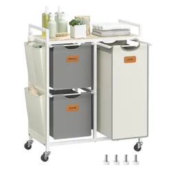 Кошик для пральні з 3 камери