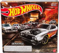 Набір із 6 машинок HDH53 із замаком на тему HOT WHEELS