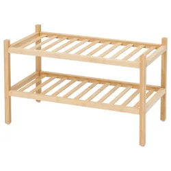 IKEA VASSKÄR(806.246.45) Полиця взуття, бамбуковий