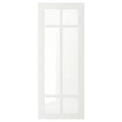 IKEA STENSUND(304.505.86) скляні двері, білий