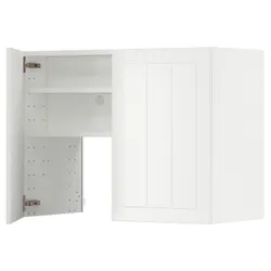 IKEA METOD(495.044.24) шафа з витяжкою та полицею/дверями, білий/Stensund білий