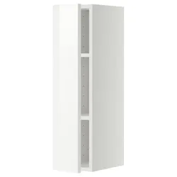IKEA METOD(394.628.15) навісна шафа з полицями, білий / Ringhult білий