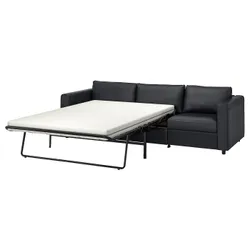 IKEA VIMLE(894.773.72) 3-місний розкладний диван, Grann / Bomstad чорний