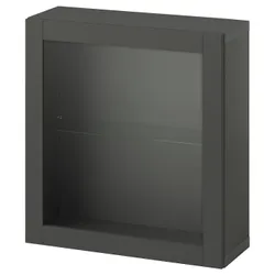 IKEA BESTÅ(495.357.98) шафа з дверцятами, темно-сірий/Sindvik темно-сірий