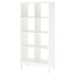 IKEA KALLAX(294.426.15) полиця з опорною рамою, білий/білий